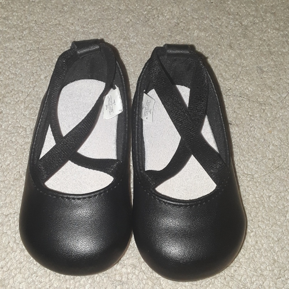 Black Baby Ballet Flats